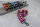 Leo Jacquard Taschengurt | "Animal Print" Pink, Schwarz | verstellbar