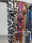 Leo Jacquard Taschengurt | "Animal Print" Weiß-Silber, Anthrazit, Schwarz | verstellbar