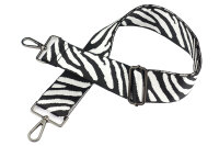Zebra Design | Jacquard Taschenriemen | Schwarz,...