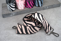 Zebra Design | Jacquard Taschen-Gurt | Puderrosa &...