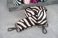 Zebra Design | Jacquard Taschen-Gurt | Puderrosa &...