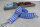 Verstellbarer Taschenriemen mit Hahnentritt-Muster | Royalblau Hellblau