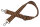 Taschen-Riemen verstellbar | mit Hahnentritt-Muster | Braun Camel