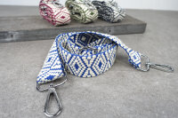 Taschenriemen mit Boho-Rautenmuster | Wechselgurt...