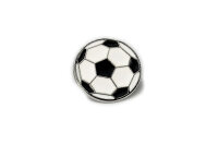 Emaille Pin Fußball Schwarz & Weiß |...