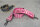 Breiter Taschengurt Glücksklee PINK | Bunter Taschenriemen mit Karabiner