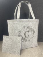 Filztasche mit herausnehmbarer Innentasche | 22L | 49 x...