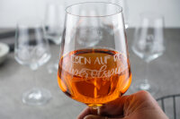 Stielglas | mit lustigen Sprüchen | 0,4 l | They see me Aperollin