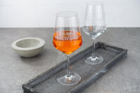 Stielglas | mit lustigen Sprüchen | 0,4 l | They see me Aperollin