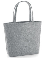 Filztasche mit herausnehmbarer Innentasche | 22L | 49 x 39 x 13,5 | Polyester | optinonale Gravur | Pferd Herz Name