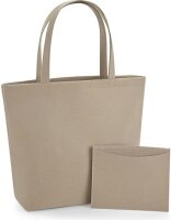 Filztasche mit herausnehmbarer Innentasche | 22L | 49 x 39 x 13,5 | Polyester | optinonale Gravur | Pferd Herz Name