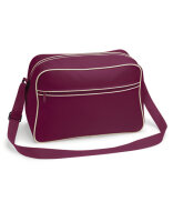 Retro Schultertasche | Retro Tasche | ca. 18L | optinonal mit reflektierenden Initialen