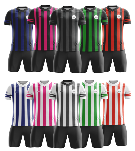 Dein Team Trikot | Individualisiert | Streifen vertikal