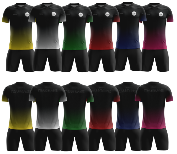 Dein Team Trikot | Individualisiert | Farbverlauf