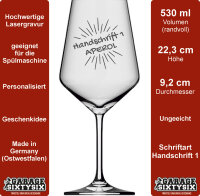 Aperol Glas mit optionaler Gravur - Personalisiert - Spritzglas - mit Name - Sonne