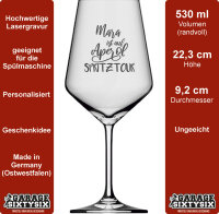 Aperol Glas mit optionaler Gravur - Aperolsprüche -...
