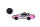 Pin Polizei-Auto | Police Car | Neon Pink Weiß