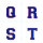 Frottee Buchstabe | Blau, Rot, Weiß | 9,5 cm hoch | Aufnäher Patch