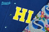 Frottee Aufnäher Buchstabe A-Z | Gelb, Weiß | 9,5 cm hoch | Varsity Letter Patch