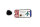 Pin Flugticket | Boarding Pass "Adventure awaits"