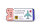 Pin Flugticket | Boarding Pass "Adventure awaits" | Rosa Weiß