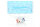 Pin Flugticket | Boarding Pass "Adventure awaits" | Rosa Weiß