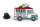 Pin Eiswagen | Food Truck | Türkis Pink Weiß
