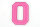 Frottee Buchstaben Aufnäher A-Z | Rosa, Pink, Weiß | 9,5 cm hoch | Varsity Letter O