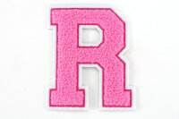 Frottee Buchstaben Aufnäher A-Z | Rosa, Pink,...