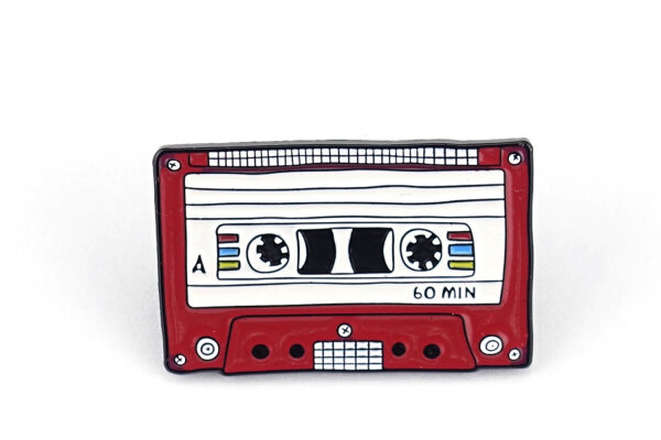 Pin Kassette | Tape | A-Seite | Rost-Rot