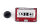 Pin Kassette | Tape | A-Seite | Rost-Rot