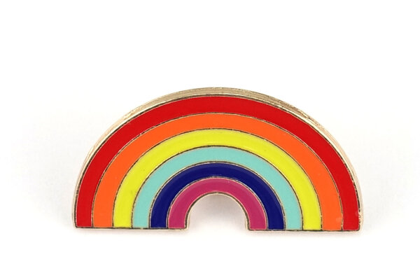 Pin bunter Regenbogen | Rainbow