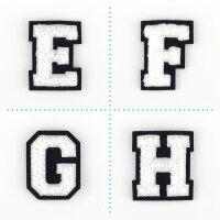 Kleiner Buchstaben-Aufnäher 4,2 cm hoch |...