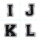 Aufnäher Buchstabe Frottee klein 4,2 cm hoch | Schwarz, Weiß, Grau |