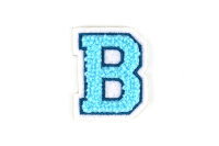 Kleiner Buchstaben Aufnäher 4,2 cm hoch | Frottee...