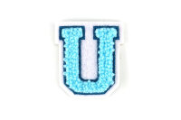 Kleiner Buchstaben Aufnäher 4,2 cm hoch | Frottee...