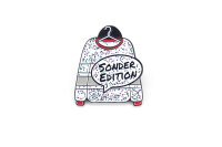 "SONDEREDITION" Emaille-Pin Sweater | Rot &...