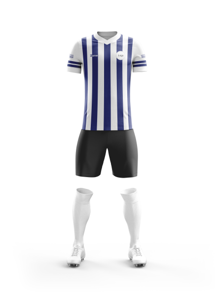 Weiß - Blau